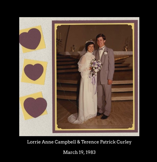 Lorrie & Terry Wedding Book Cover